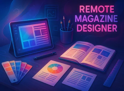 Remote Magazine Designer