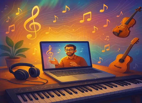 Remote Music Teacher