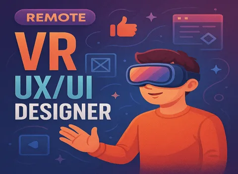 Remote VR UX/UI Designer
