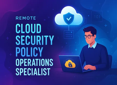 Remote Cloud Security Policy Operations Specialist