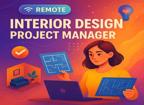 Remote Interior Design Project Manager