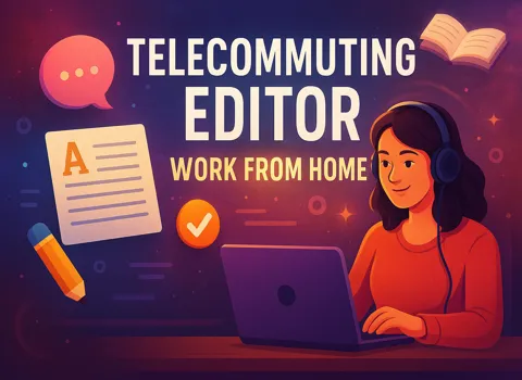 Telecommuting Editor Work From Home