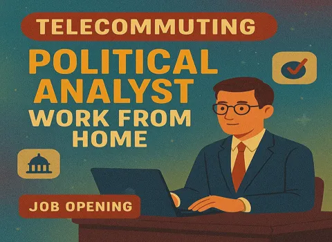 Telecommuting Political Analyst Work From Home