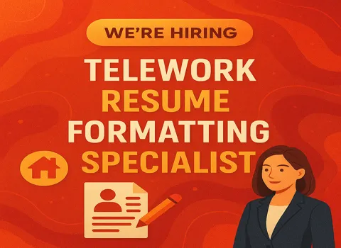 Telework Resume Formatting Specialist