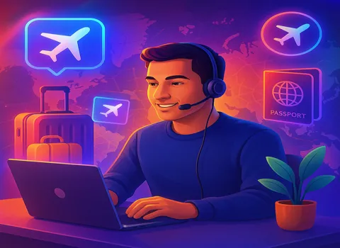 Virtual Customer Service Representative (Travel)