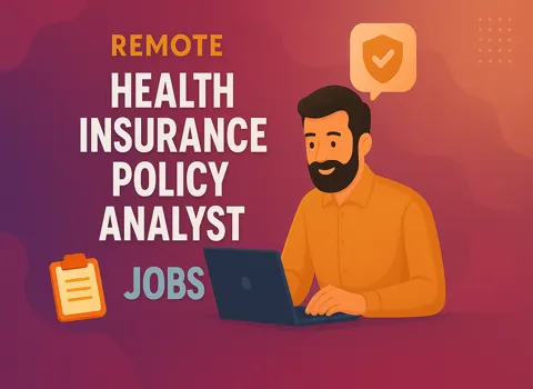 Remote Health Insurance Policy Analyst