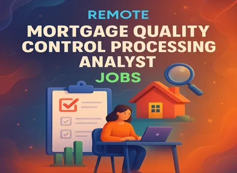 Remote Mortgage Quality Control Processing Analyst