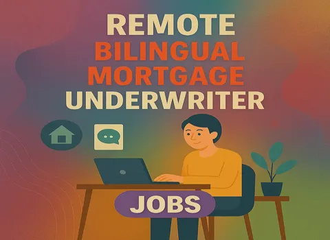 Remote Bilingual Mortgage Underwriter