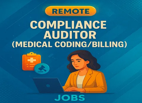 Remote Compliance Auditor (Medical Coding/Billing)