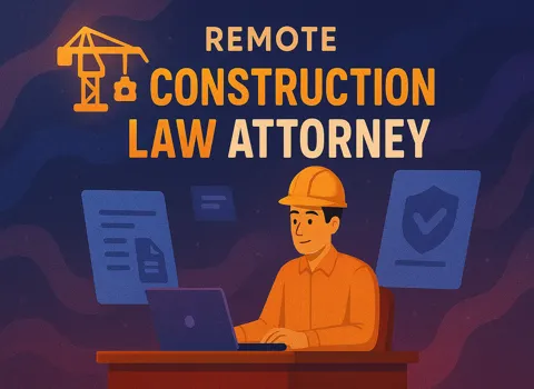 Remote Construction Law Attorney