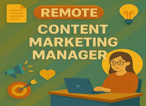 Remote Content Marketing Manager