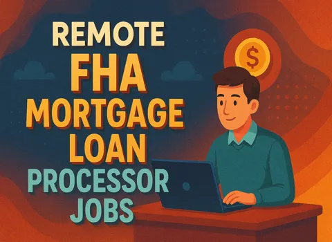 Remote FHA Mortgage Loan Processor