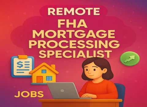 Remote FHA Mortgage Processing Specialist