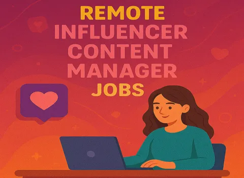 Remote Influencer Content Manager