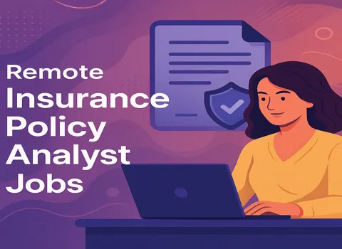Remote Insurance Policy Analyst