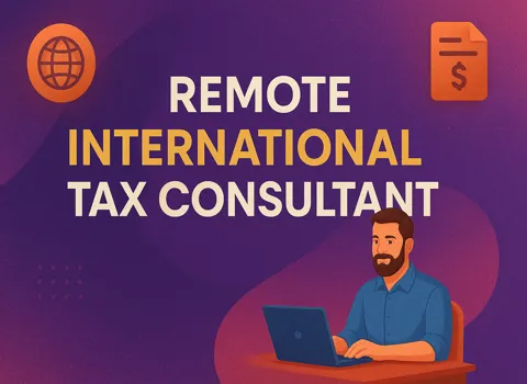 Remote International Tax Consultant