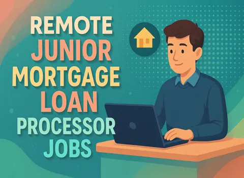 Remote Junior Mortgage Loan Processor