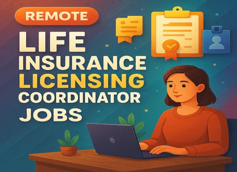 Remote Life Insurance Licensing Coordinator
