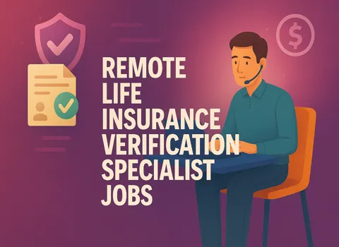 Remote Life Insurance Verification Specialist