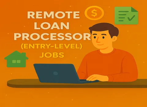 Remote Loan Processor (Entry-Level)