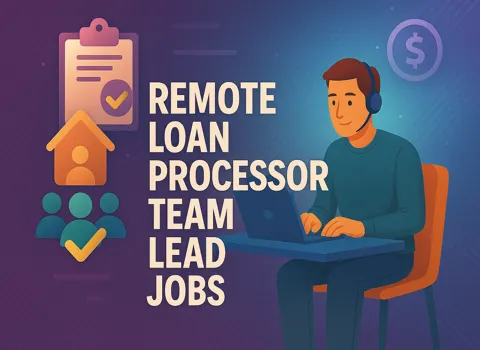 Remote Loan Processor Team Lead