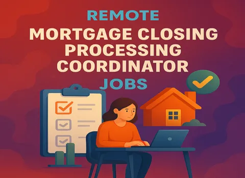 Remote Mortgage Closing Processing Coordinator