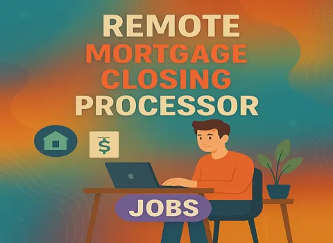 Remote Mortgage Closing Processor