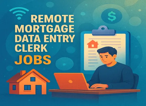 Remote Mortgage Data Entry Clerk