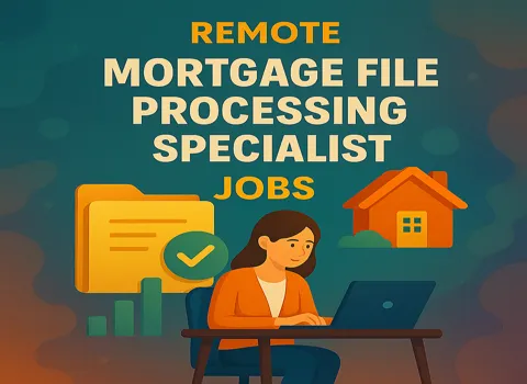 Remote Mortgage File Processing Specialist