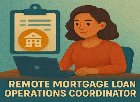 Remote Mortgage Loan Operations Coordinator
