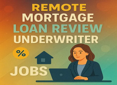 Remote Mortgage Loan Review Underwriter