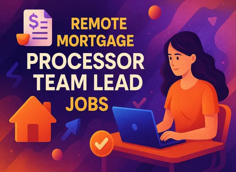 Remote Mortgage Processor Team Lead