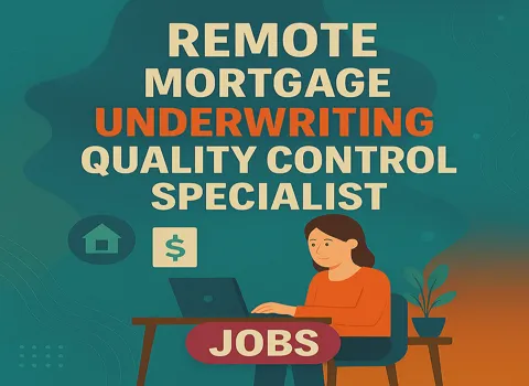 Remote Mortgage Underwriting Quality Control Specialist