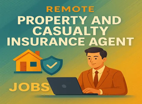 Remote Property and Casualty Insurance Agent