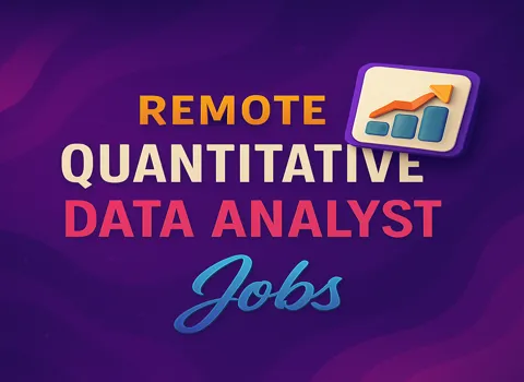 Remote Quantitative Data Analyst