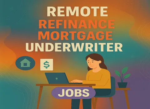 Remote Refinance Mortgage Underwriter