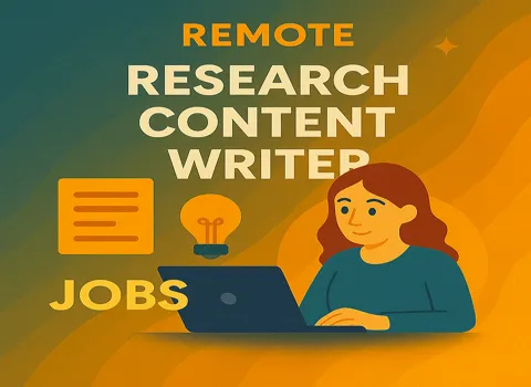 Remote Research Content Writer