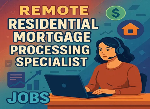 Remote Residential Mortgage Processing Specialist