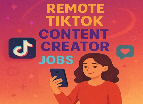 Remote TikTok Content Creator