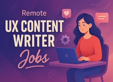 Remote UX Content Writer