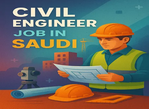 Civil Engineer Job In Saudi