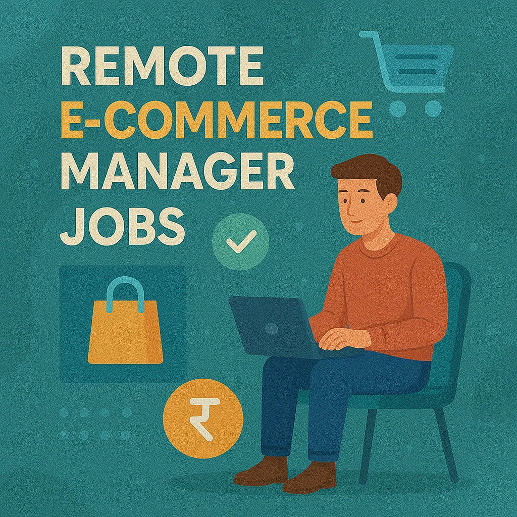 Remote E-commerce Manager (Work from Anywhere)