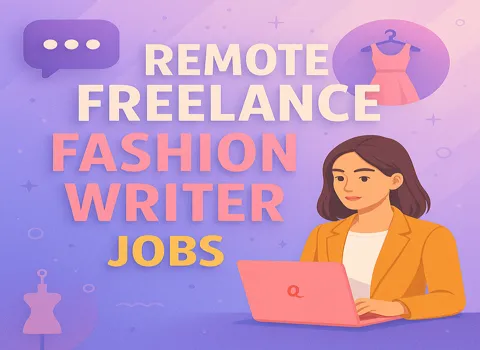 Remote Freelance Fashion Writer