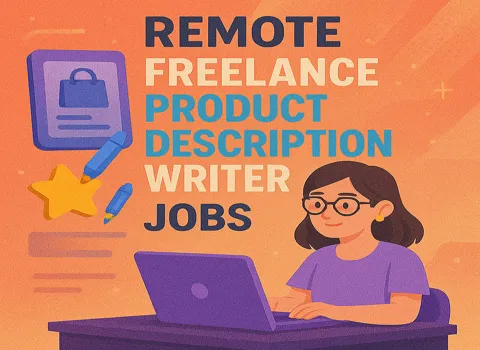 Remote Freelance Product Description Writer