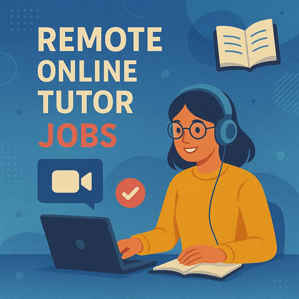 Remote Online Tutor (Work from Anywhere)