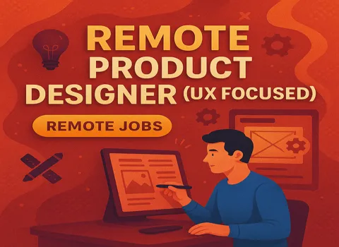 Remote Product Designer (UX Focused)