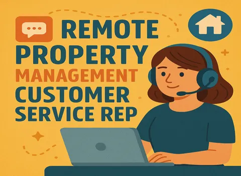 Remote Property Management Customer Service Rep