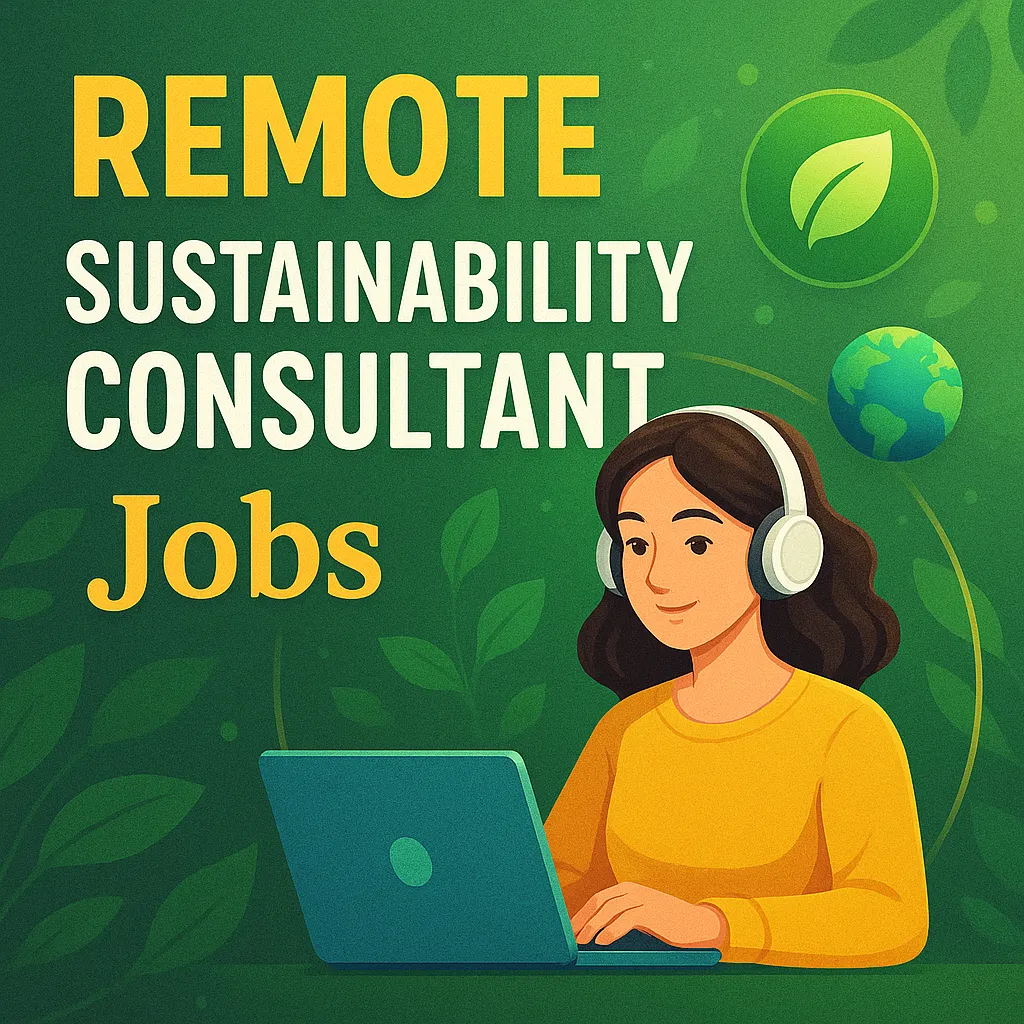 Remote Sustainability Consultant