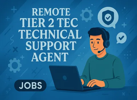 Remote Tier 2 Technical Support Agent