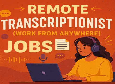 Remote Transcriptionist (Work from Anywhere)